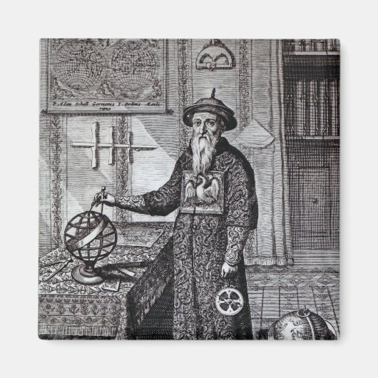 Johann Adam Schall von Bell Magneet (Voorkant)