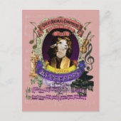 Johann Alpacabel Alpaca Animal Composer Pachelbel Briefkaart (Voorkant)