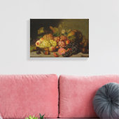 Johann Georg Seitz Fruit Canvas Afdruk (Insitu (Woonkamer))