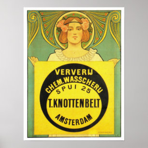 Johann Georg van Caspel Poster Art Nouveau