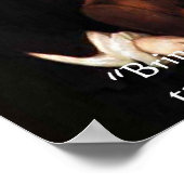 Johann S Bach & Affiche de citation de café drôle (Coin)
