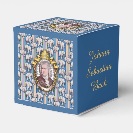 Johann Sebastian BACH Bedankdoosjes (Achterkant)