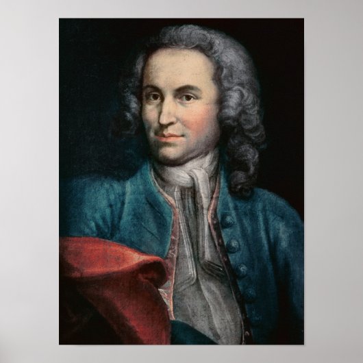 Johann Sebastian Bach c.1715 Poster (Voorkant)