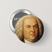 Johann Sebastian Bach Items Ronde Button 5,7 Cm (Voorkant /achterkant)