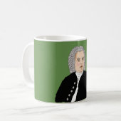 Johann Sebastian Bach Koffiemok (Voorkant links)