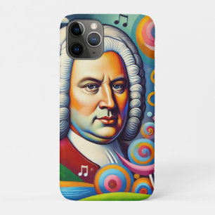 Johann Sebastian Bach Portrait iPhone 11 Pro Hoesje