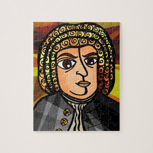 Johann Sebastian Bach Puzzle (Vertical)