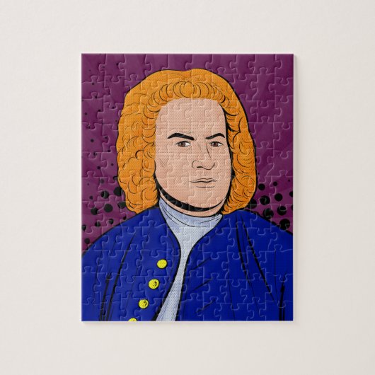 Johann Sebastian Bach Puzzle (Vertical)