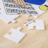 Johann Sebastian Bach Puzzle für Kinder (Côté)