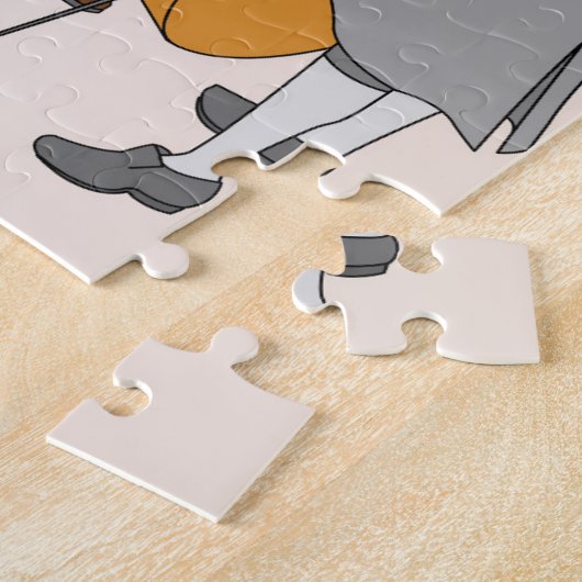 Johann Sebastian Bach Puzzle für Kinder (Côté)