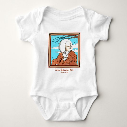 Johann Sebastian Bach Romper (Voorkant)