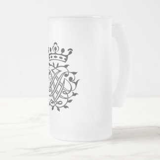 Johann Sebastian Bach Seal Crest Monogram Insignia Matglas Bierpul