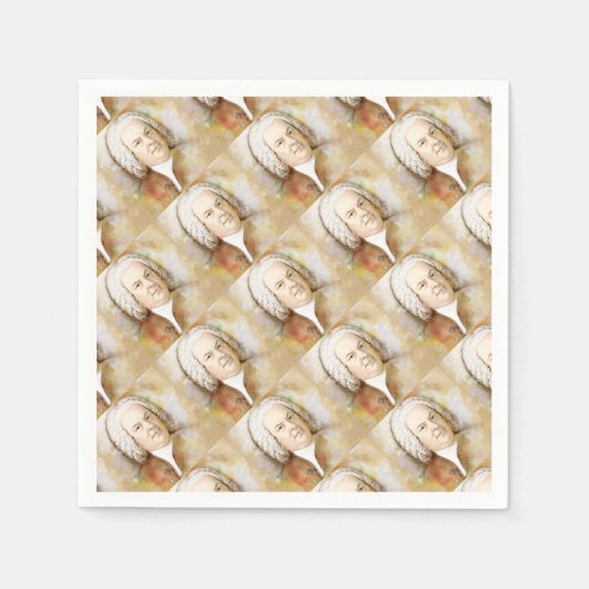 Johann Sebastian Bach Servet (Voorkant)