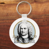 Johann Sebastian Bach Sleutelhanger (Voorkant)