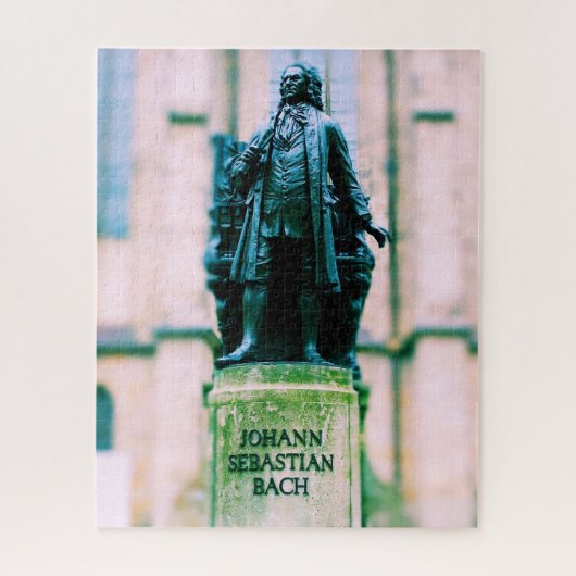 Johann Sebastian Bach Statue - 16x20 - 520 pc Legpuzzel (Verticaal)