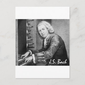 Johann Sebastian Bach Stuff Briefkaart