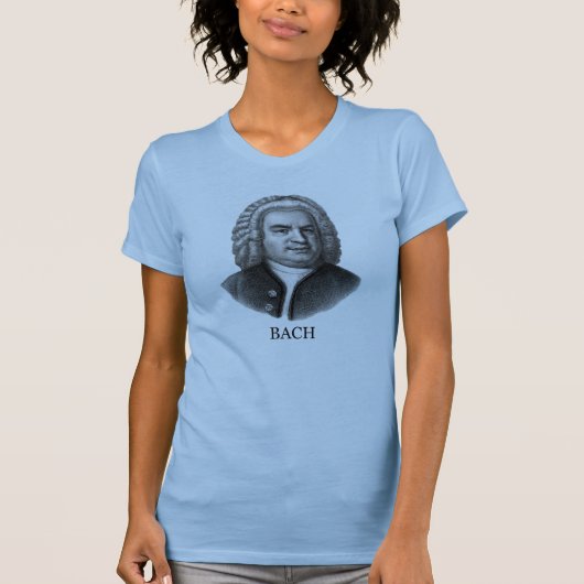 Johann Sebastian Bach T-shirt (Voorkant)