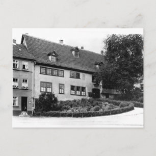 Johann Sebastian Bach's huis Briefkaart