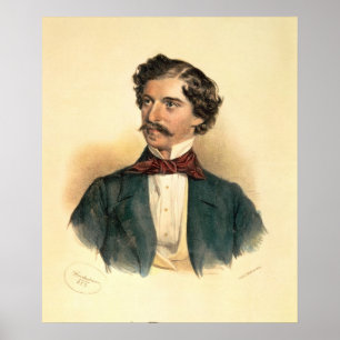 Johann Strauss de Ouder Poster
