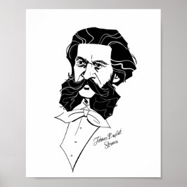 Johann Strauss Jr. Poster