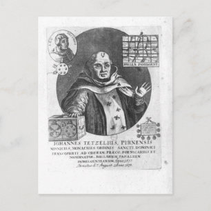 Johann Tetzel Briefkaart