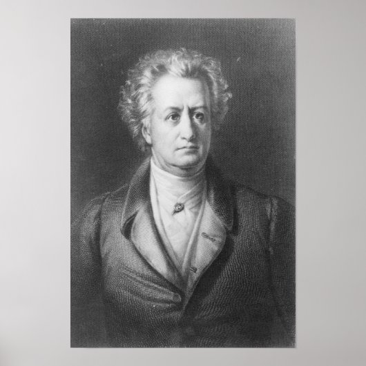 Johann Wolfgang Goethe Poster (Voorkant)