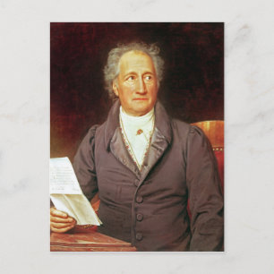 Johann Wolfgang von Goethe 1828 Briefkaart