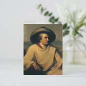 Johann Wolfgang von Goethe Briefkaart (Staand voorkant)