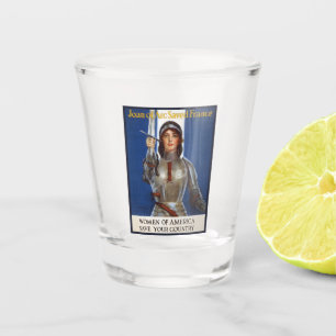 Johanna van Arkel: De Maagd van Orléans, ridderhel Shot Glas