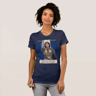 Johanna van Orléans: Krijgster, Ridder, Heldin T-shirt