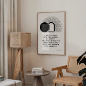 Johannes 12 46 Ik ben de lichtdruk Poster