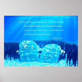 Johannes 14:21 poster