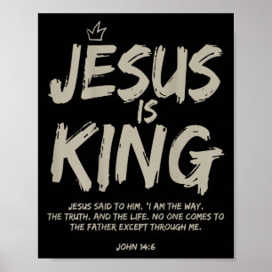 Johannes 14:6 Kostuum Jezus Christelijk (o Poster