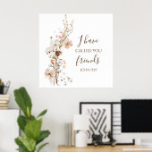 Johannes 15:15 Ik heb u vrienden genoemd Bijbelver Poster (Thuiskantoor)
