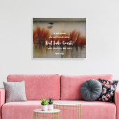 Johannes 16:33 Ik heb Overwonnen Bijbelvers Christ Canvas Afdruk (Insitu (Woonkamer))