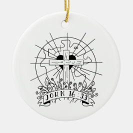 Johannes 16:33 ornament