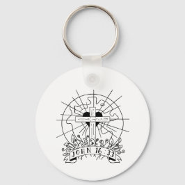 Johannes 16:33 sleutelhanger