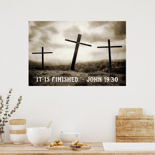 JOHANNES 19:30 Poster (Keuken)