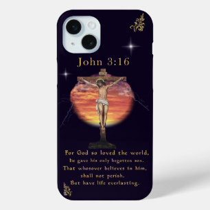 Johannes 3:166 iPhone 15 mini hoesje
