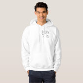 Johannes 3:16 Bijbelvers Hoodie (Voorkant volledig)