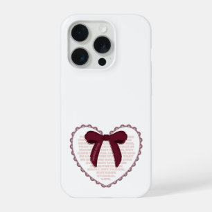 Johannes 3:16 - Christelijke Valentijnskaart iPhone 15 Pro Hoesje