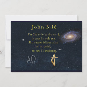 Johannes 3:16 kaart