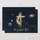 Johannes 3:16 kaart (Voorkant / Achterkant)