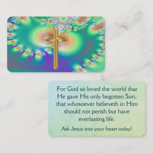 Johannes 3:16 Kaart Visitekaartje