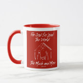 JOHANNES 3:16 MANGER MOK - ROOD (Links)