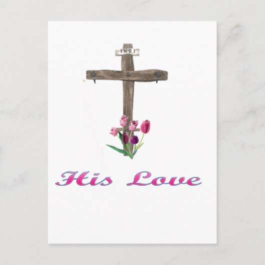 Johannes 3:16 Uitnodiging Briefkaart (Voorkant)