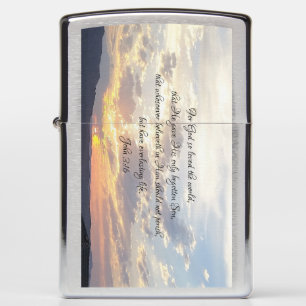 Johannes 3:16 Zippo aansteker