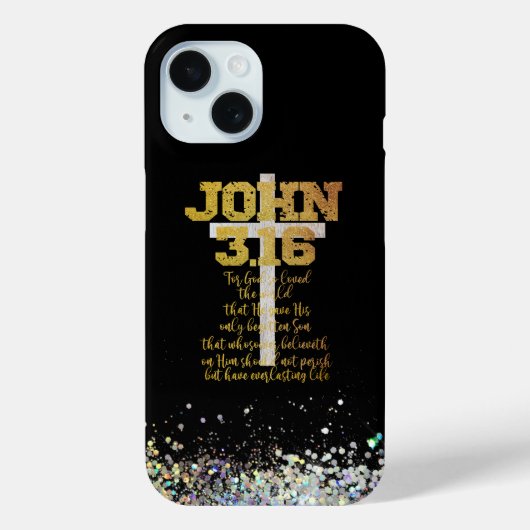 Johannes 3.6 Bijbelvers Case-Mate iPhone Case (Achterkant)