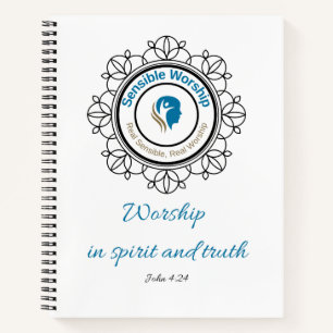 Johannes 4 en 24 Notitieboek