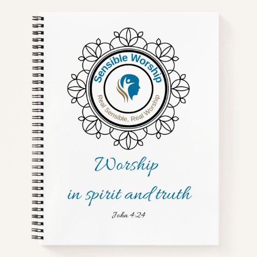 Johannes 4 en 24 Notitieboek (Voorkant)